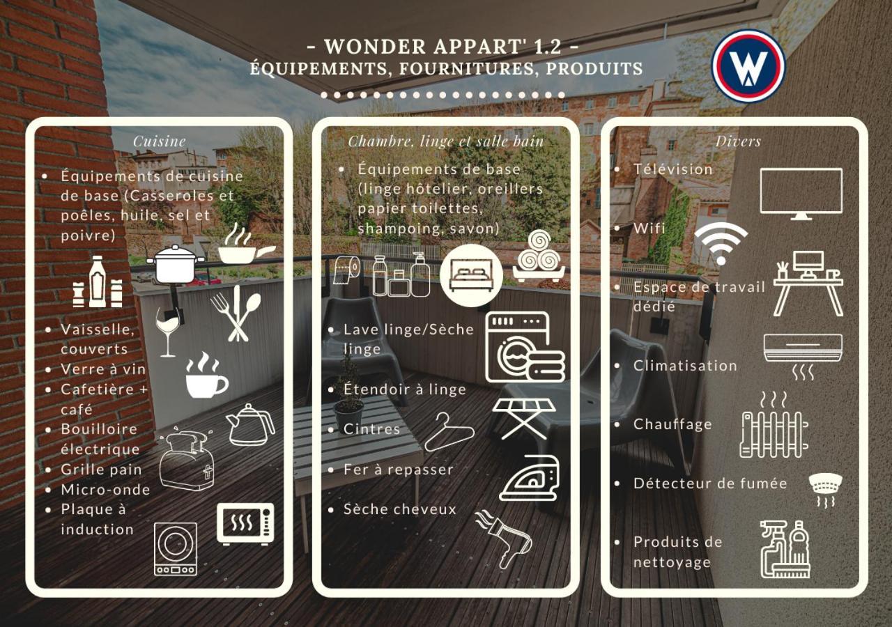 Wonder Appart' 1.2 - Coeur De Ville - 툴루즈 외부 사진
